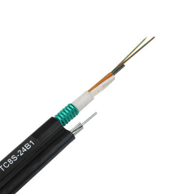 Однорежимные кабели оптического волокна GYTC8S, ядр кабеля 48 стекловолокна Ftth
