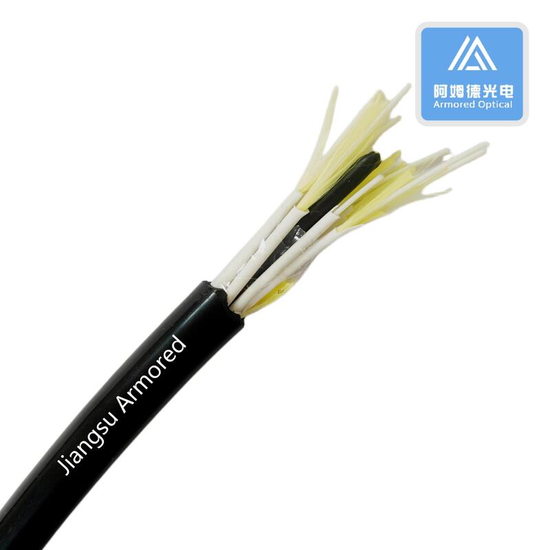 8 Cores Break Out Fiber Optical Cable 10.0mm Wind Energy Fiber Cable  Outerdoor